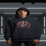 Horror themed Angelic men hoodie