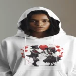 Valentine’s Day themed women hoodie