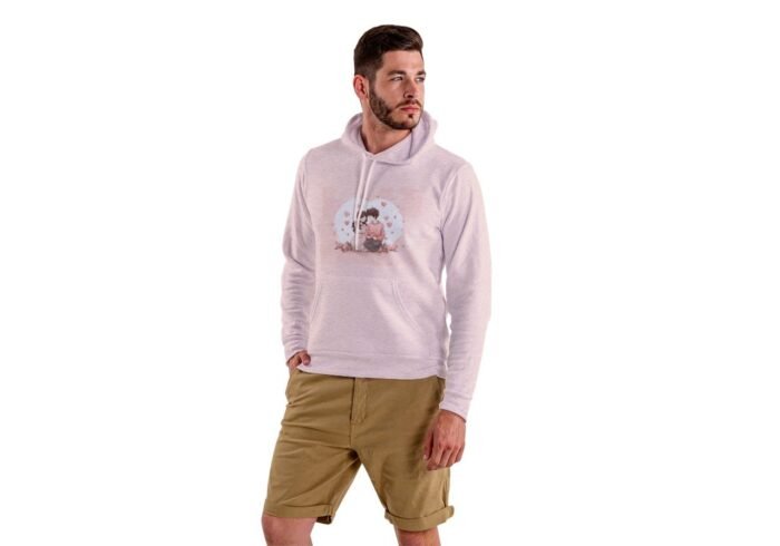 “Valentine’s Day” themed men hoodie - Image 1